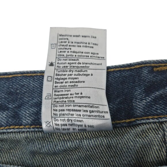 Carhartt Mens Relaxed Fit Straight Leg Denim Jeans Size 40 X 34 Blue - Picture 6 of 7